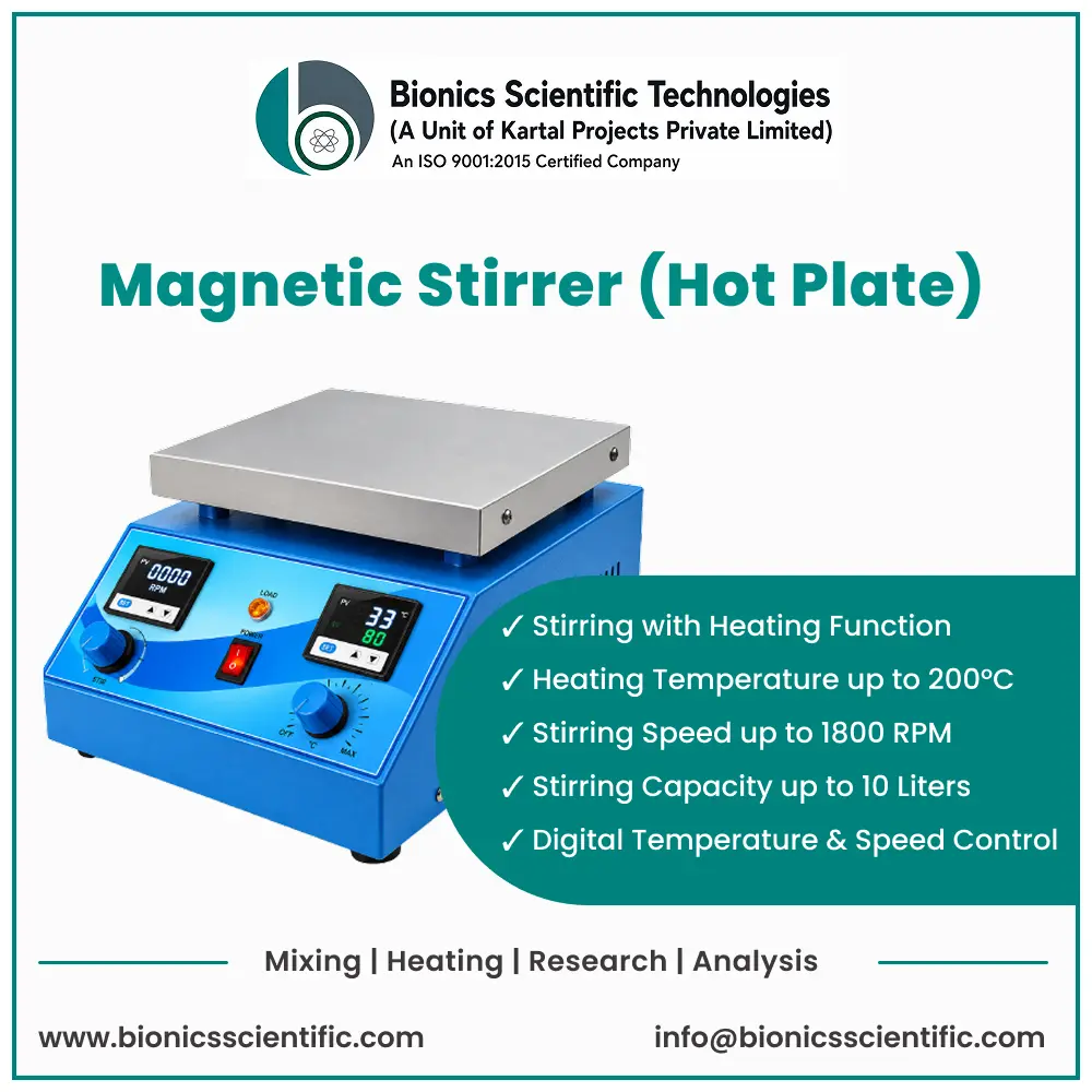 Magnetic Stirrer with Hot Plate India